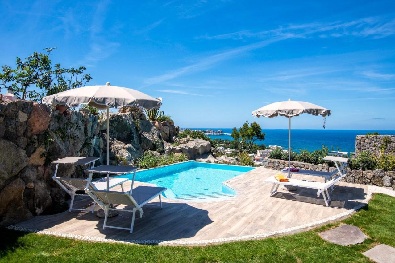 Villa dei Lecci - 5 Luxury villas with private pool or jacuzzi Forio di Ischia Zewnętrze zdjęcie